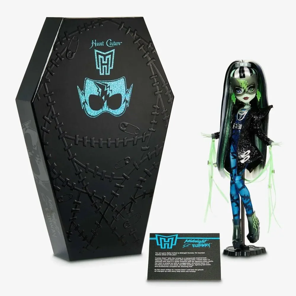 Monster High Haunt Couture Midnight Runway Frankie Stein Doll NRFB 2023